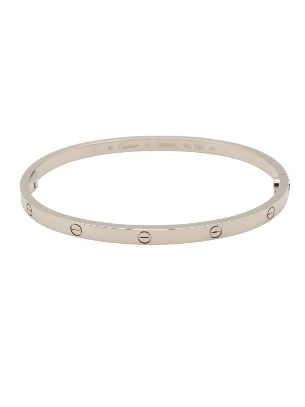 Cartier Bracelet Love Small 16 18k White Gold